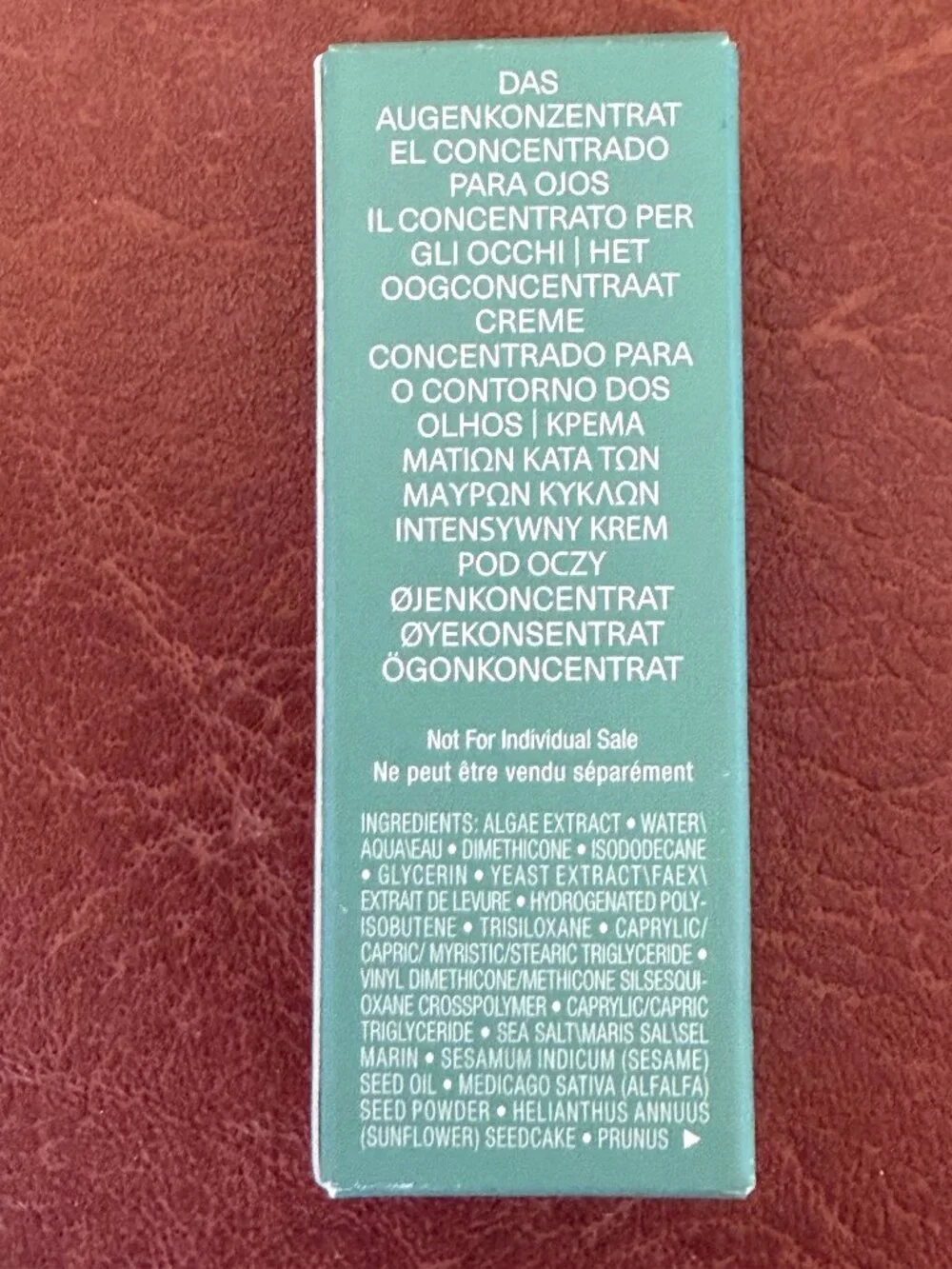 La Mer The Eye Concentrate Eye Cream Travel Size